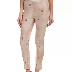 Free People Faux Suede Stud  Leggings